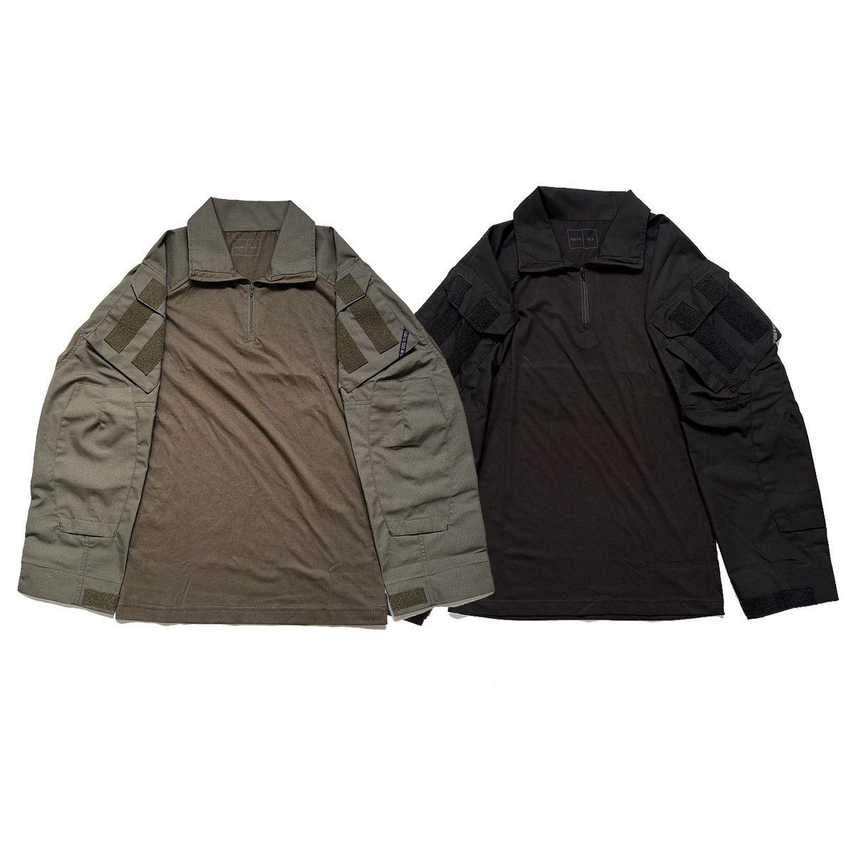 Hunting Outdoor Shirts - アウトドアスポーツ軍事戦術狩猟訓練服、戦術トップ、G3カエルスキントップブラック、騎兵グリーンコンバットシャツ男性