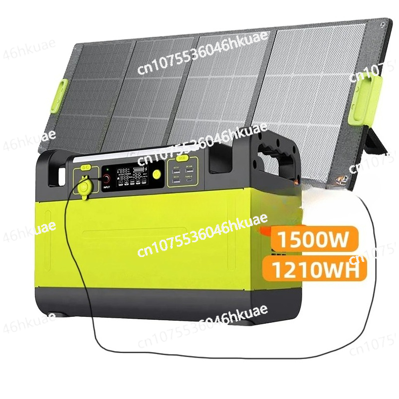 Hunting Outdoor Day - 1500ワット ポータブル電源 パワーバンク ACコンセント付き アウトドア キャンプ