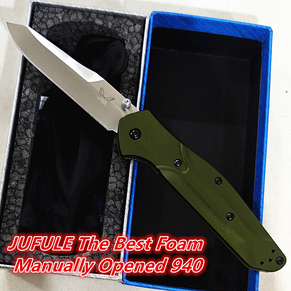 Best Hunting Outdoor Knife - Jufule-折りたたみ式ポケットナイフ,アルミハンドル,s30vブレード,キャンプ,狩猟,アウトドア,EDCツール,フォーム940bk,940,最高