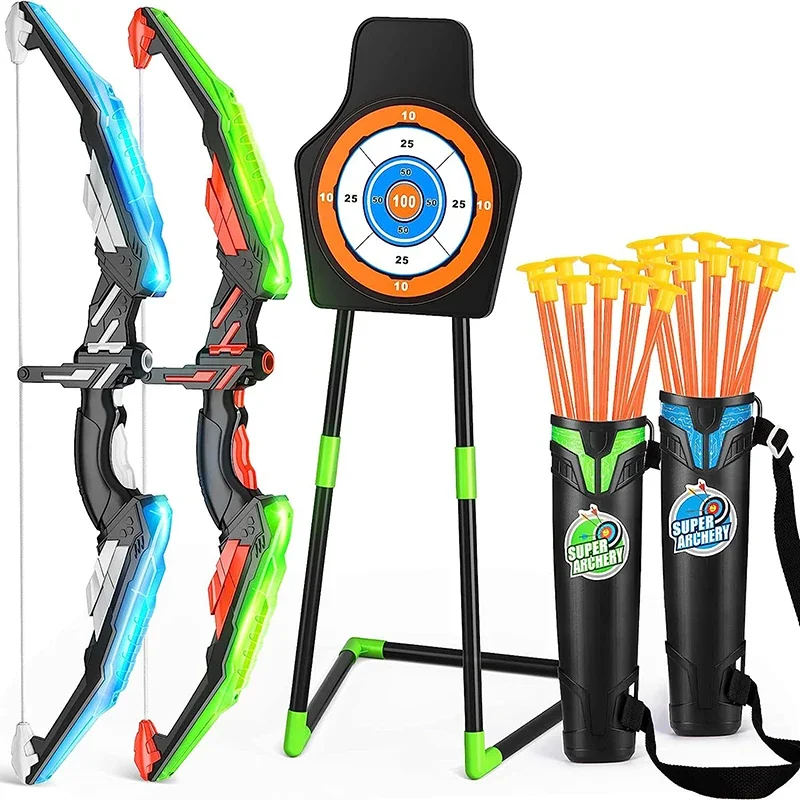 Outdoor Hunting Games For Kids - 子供用弓矢 キッズアーチェリー 弓練習用リカーブボウ アウトドアスポーツゲーム 狩猟 射撃