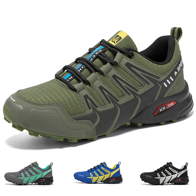 Hunting Outdoor Boots - 2025 男性防水ハイキングシューズ屋外登山キャンプ狩猟戦術ブーツ多機能サイクリングスニーカー