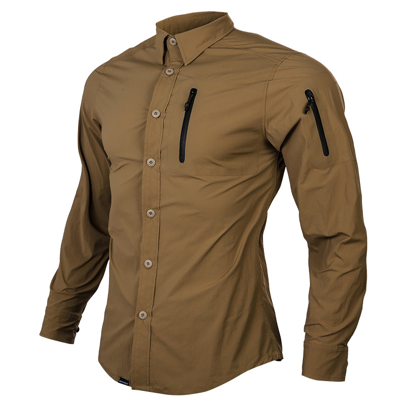 Hunting Outdoor Shirts - 財布の形をした青い長袖シャツ,シックなデザイン,マウンテンバイク,釣り,ハイキング,ナイロン,狩猟用