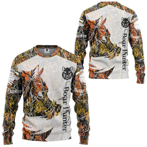 Wildman Hunting & Outdoor Polokwane Photos - 迷彩狩猟動物イノシシメンズ Tシャツ 3D プリントスポーツ長袖 Tシャツトップカジュアルメンズ Tシャツプルオーバートップス