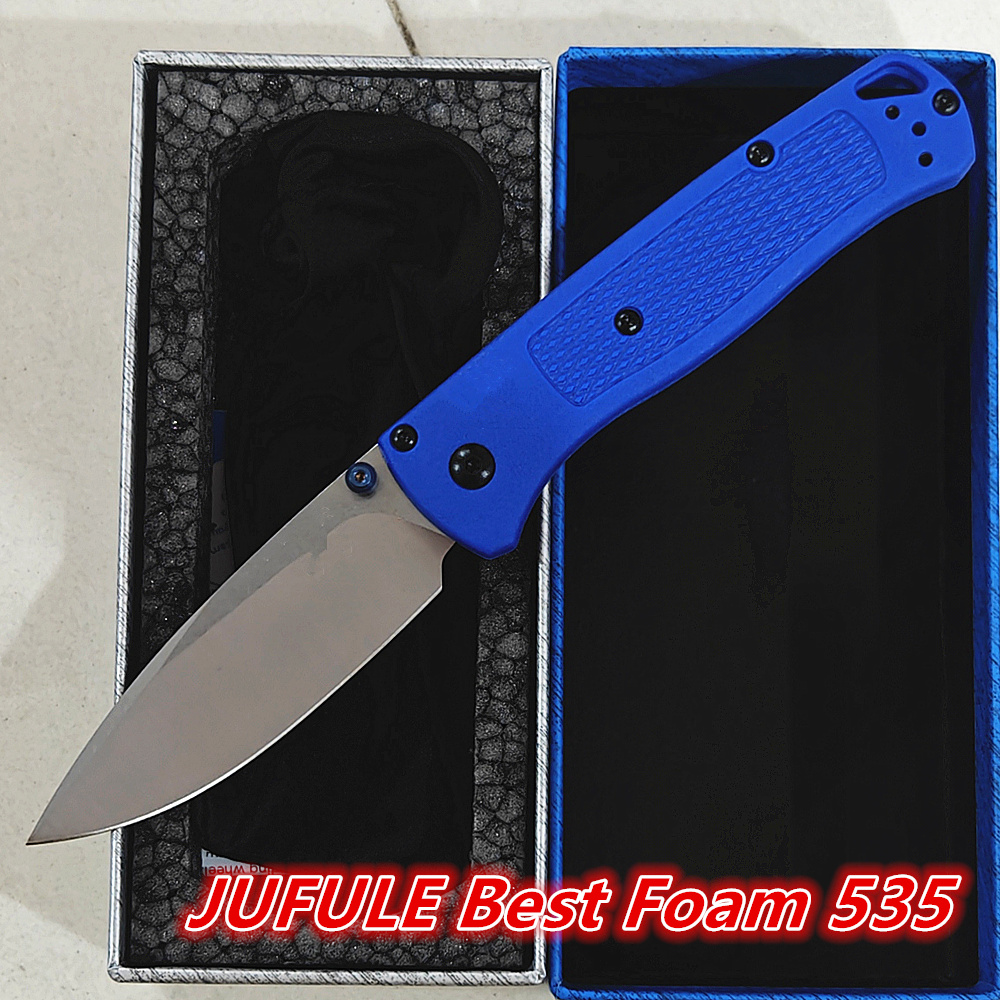 Best Hunting Outdoor Knife - Jueful-ハードボックスフォームパック、ナイロンファイバーハンドル、マークs30vブレード、折りたたみポケット、サバイバルedcツール、キャンプハント、アウトドアナイフ、最高、535