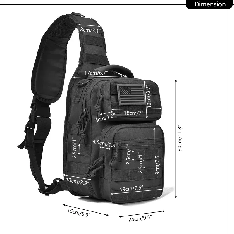 D1-アウトドア ショルダーバッグ ローバー 1スリングパッ - Hunting Outdoor Day のレビューと価格