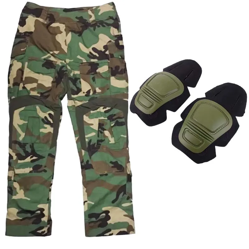 屋外戦闘パンツ戦術ウッドランド GEN3 G3 USMC 戦 - Outdoor Hunting Trousers のレビューと価格