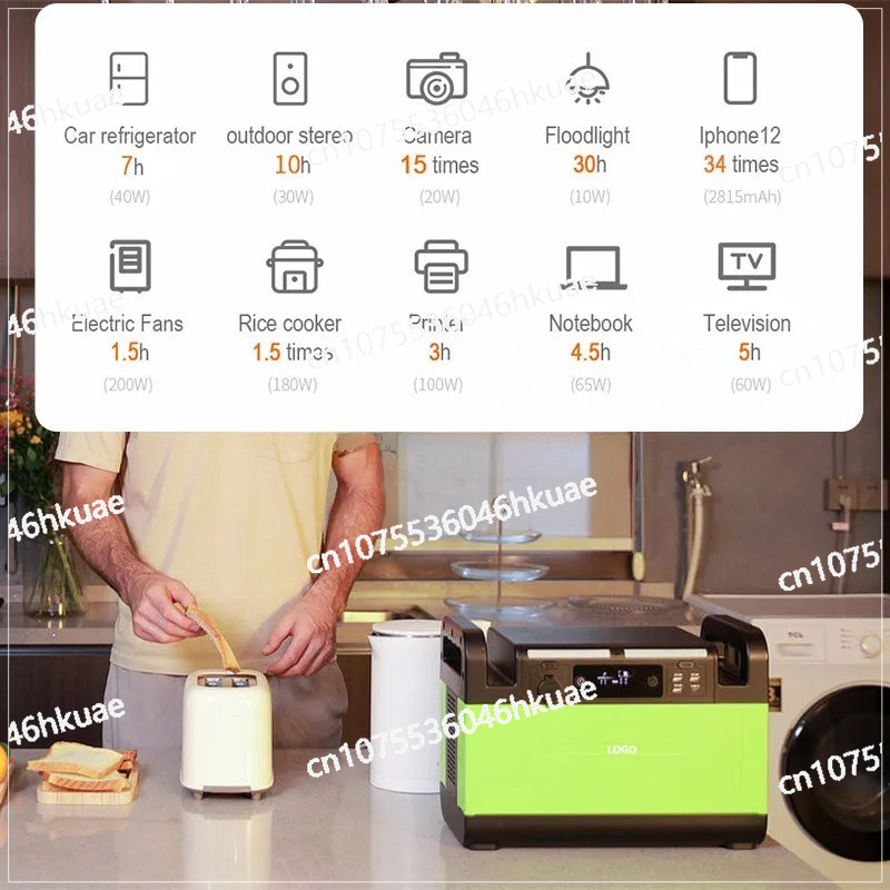 1500ワット ポータブル電源 パワーバンク ACコンセント - Hunting Outdoor Day のレビューと価格