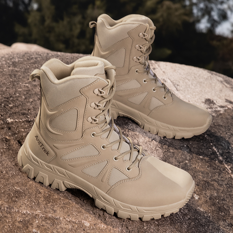 男性軍ブーツ防水安全作業男性戦術ブーツ迅速な応答登山ハイキン - Hunting Outdoor Boots のレビューと価格