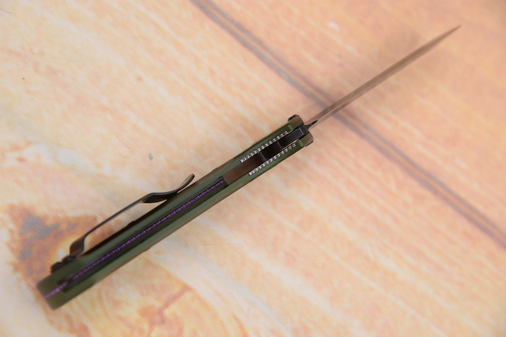 Jufule-折りたたみ式ポケットナイフ,アルミハンドル,s - Best Hunting Outdoor Knife のレビューと価格