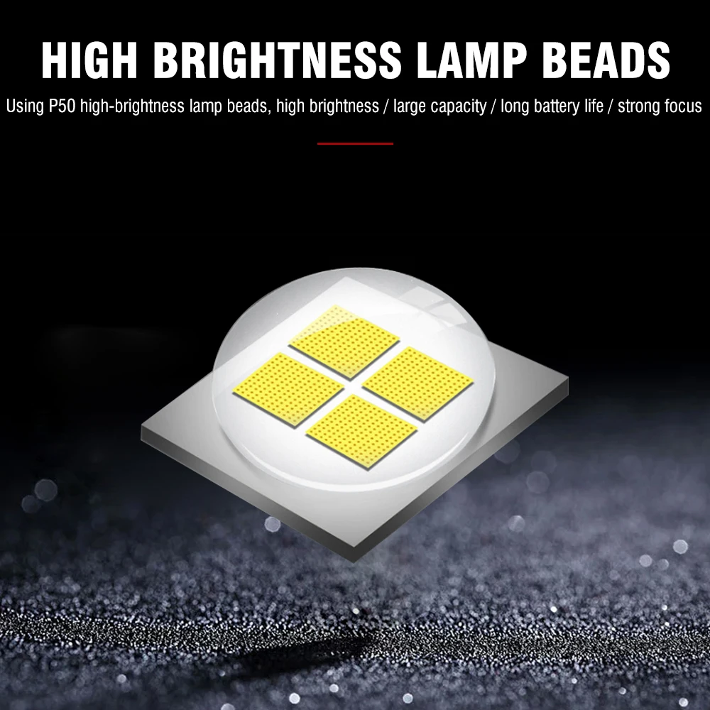 BORUiT 2000LM XHP50 LEDズーム式ヘッド - Hunting & Outdoor Supplies Vanderbijlpark Photos のレビューと価格