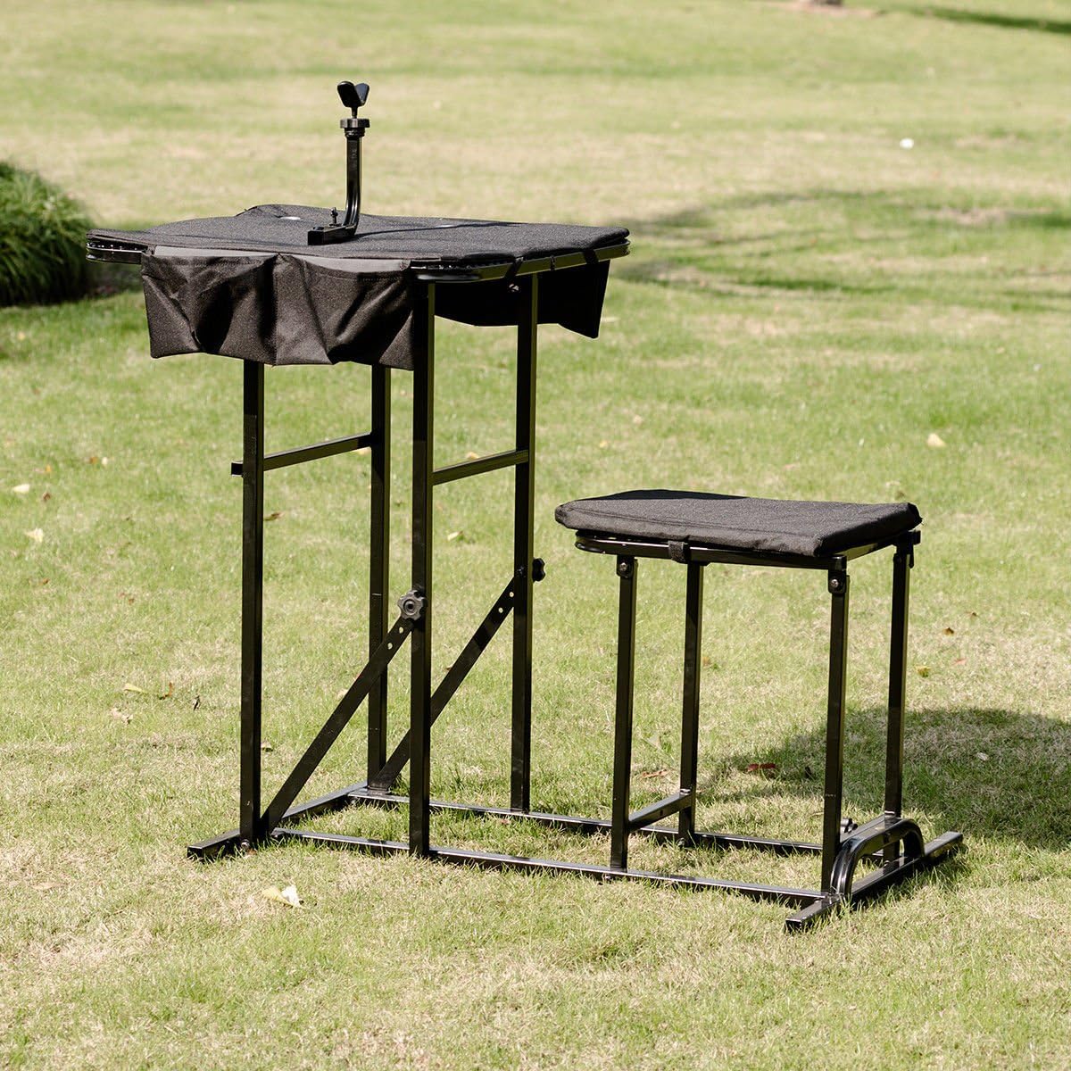 折りたたみ式射撃台 高さ調節可能な射撃ベンチ パッド入りシー - Outdoor Hunting Table のレビューと価格