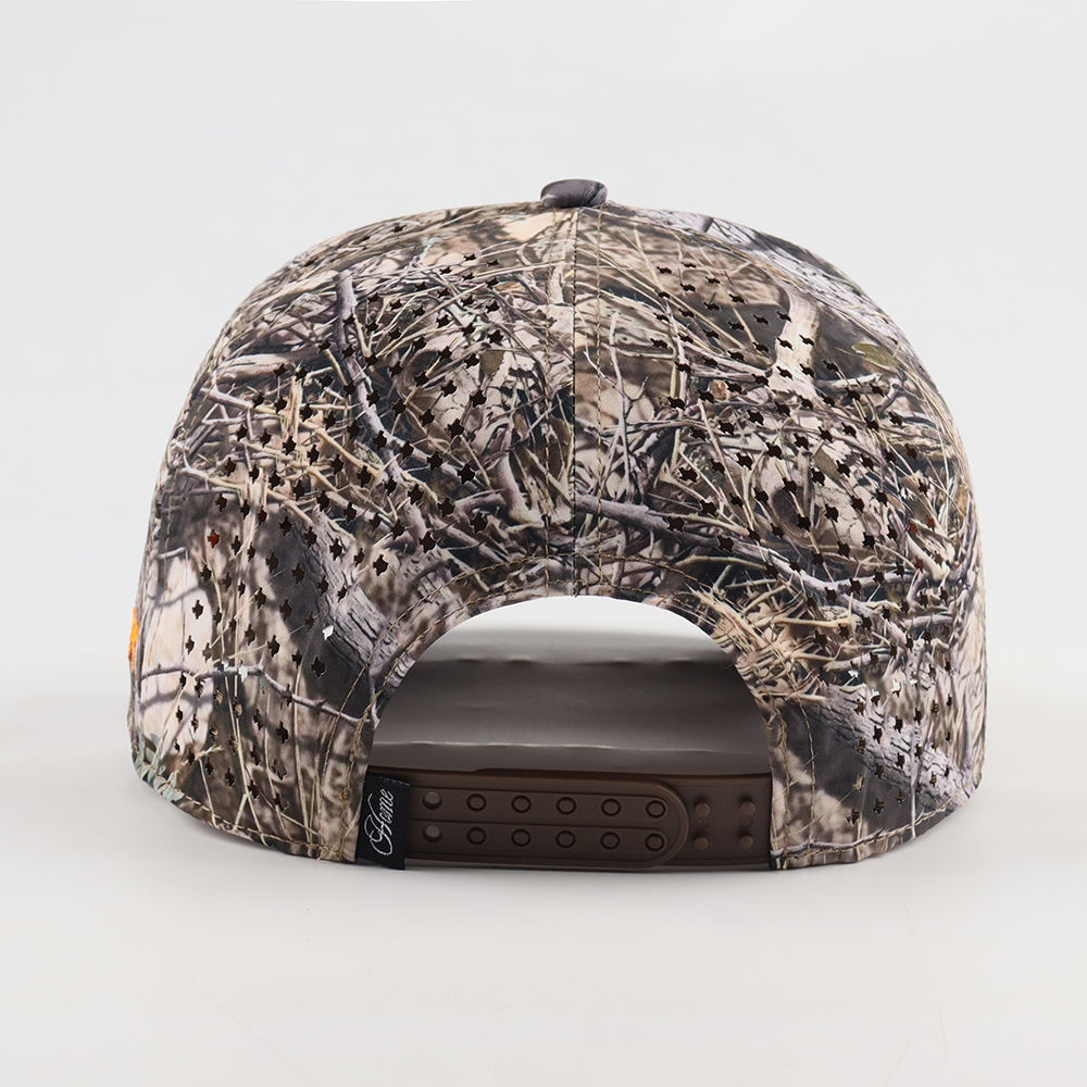 防水ポリエステルゴルフハット、カスタム3D刺繍カモ柄プリント - Hunting Outdoor Hats のレビューと価格