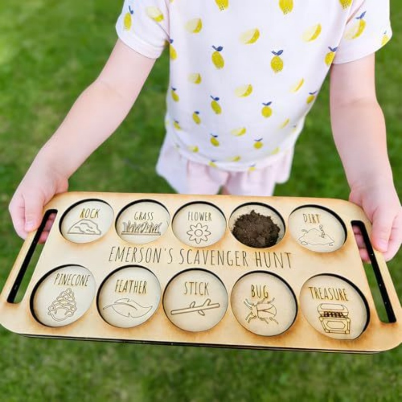 ポータブル木製昆虫採集ボード 屋外自然探検ゲーム 子供向け教 - Outdoor Hunting Games For Kids のレビューと価格