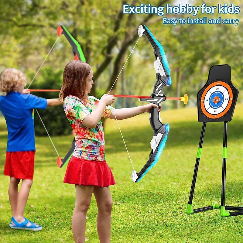 子供用弓矢 キッズアーチェリー 弓練習用リカーブボウ アウト - Outdoor Hunting Games For Kids のレビューと価格