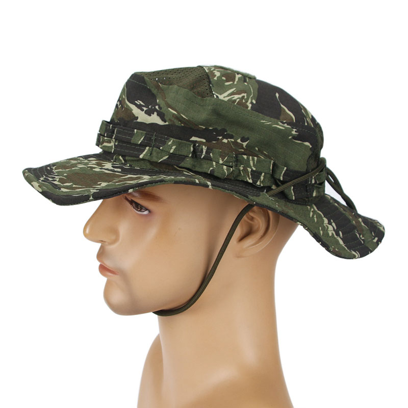 タクティカル2.0ブーニーハットメッシュ迷彩コンバットキャッ - Hunting Outdoor Hats のレビューと価格