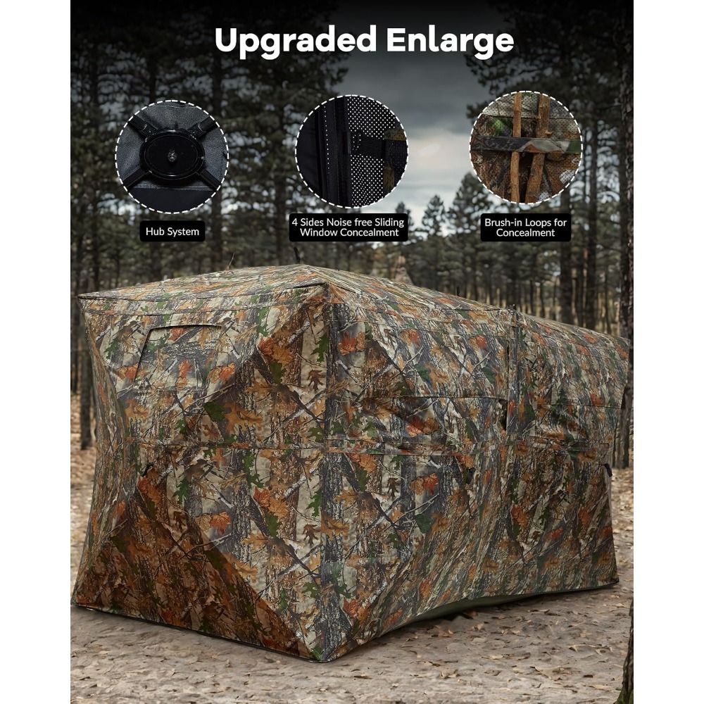 ポップアップ式地上狩猟用ブラインド（270度） °   シー - Hunting & Outdoor Supplies Vanderbijlpark Photos のレビューと価格