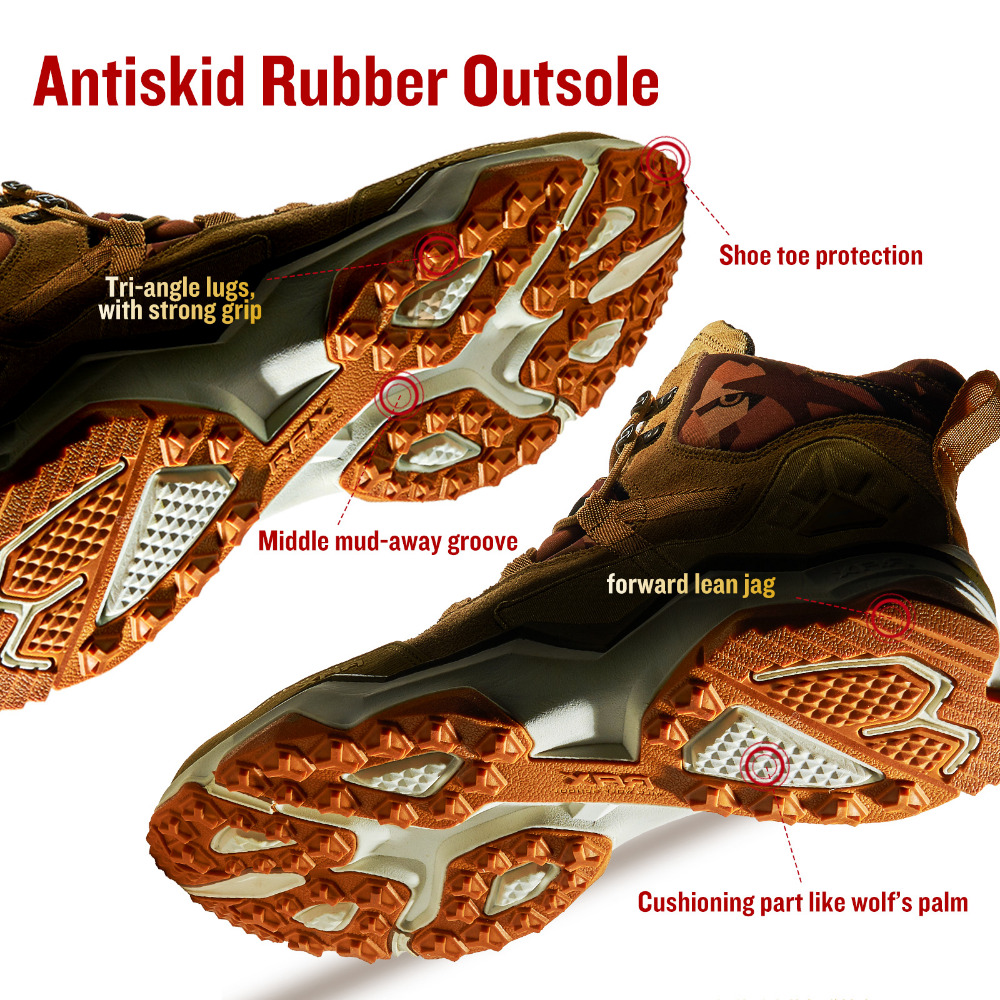 Rax-男性と女性のためのミッドハイキングシューズ,革のスニ - Hunting Outdoor Boots のレビューと価格