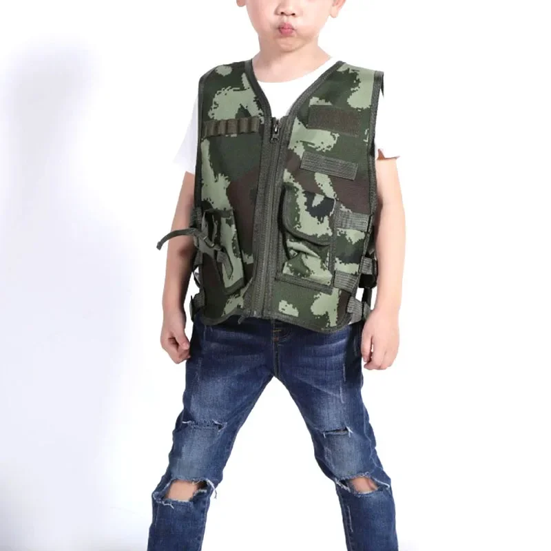 ファン屋外子供ベスト戦術少年少女迷彩 CS ゲームベスト子供 - Outdoor Hunting Games For Kids のレビューと価格