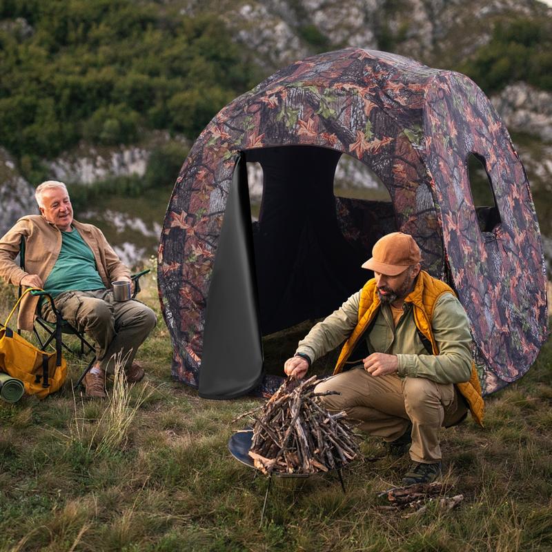 3人用ポップアップハンティングテント、PUオックスフォード生 - Hunting Outdoors のレビューと価格