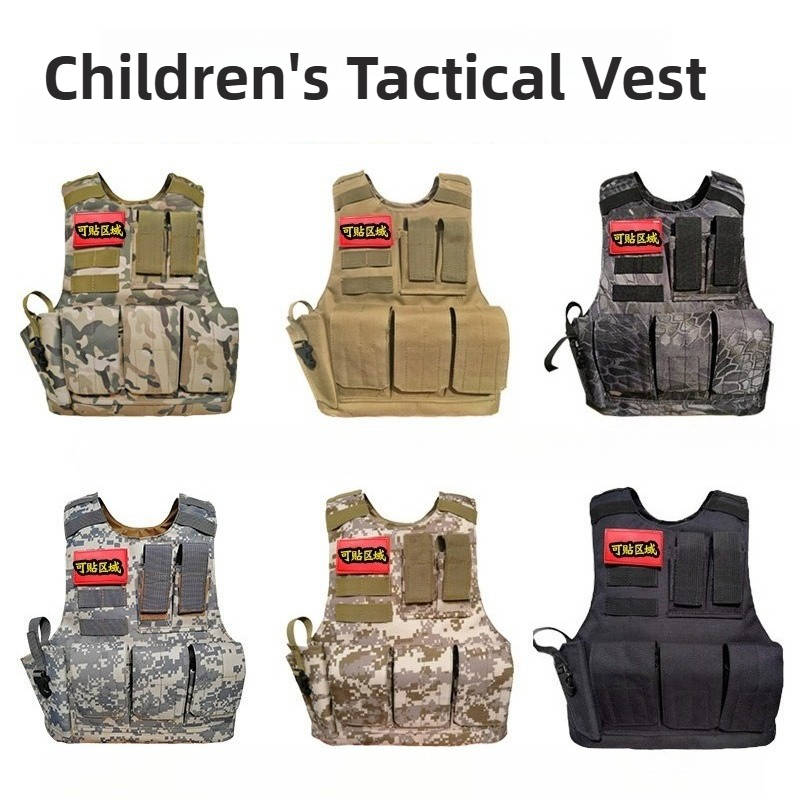 子供用屋外CS射撃保護ベスト キッズ戦争ゲーム戦闘訓練キャン - Outdoor Hunting Games For Kids のレビューと価格