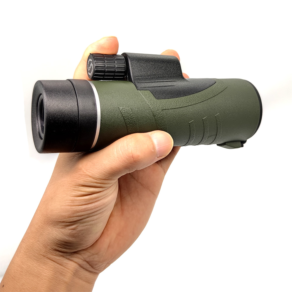 80x100 HD 単眼望遠鏡長距離ポータブル昼/夜間視力キ - Hunting Outdoor Day のレビューと価格