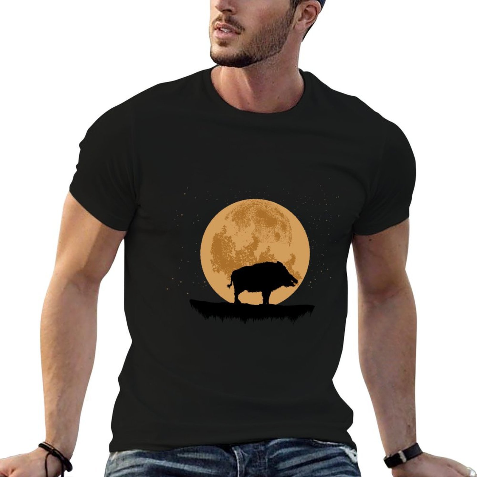 イノシシ狩猟イノシシイノシシ毛牛 Tシャツ tシャツパーソナ - Wildman Hunting & Outdoor Polokwane Photos のレビューと価格