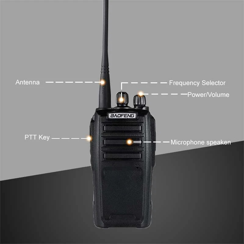 BAOFENG UV6 トランシーバー 8W VHF/UHF - Hunting Outdoors のレビューと価格