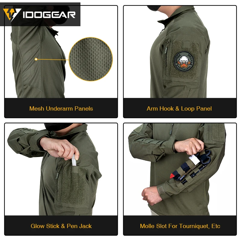 IDOGEAR タクティカル UFS ユニフォーム ハンティ - Outdoor Hunting Trousers のレビューと価格