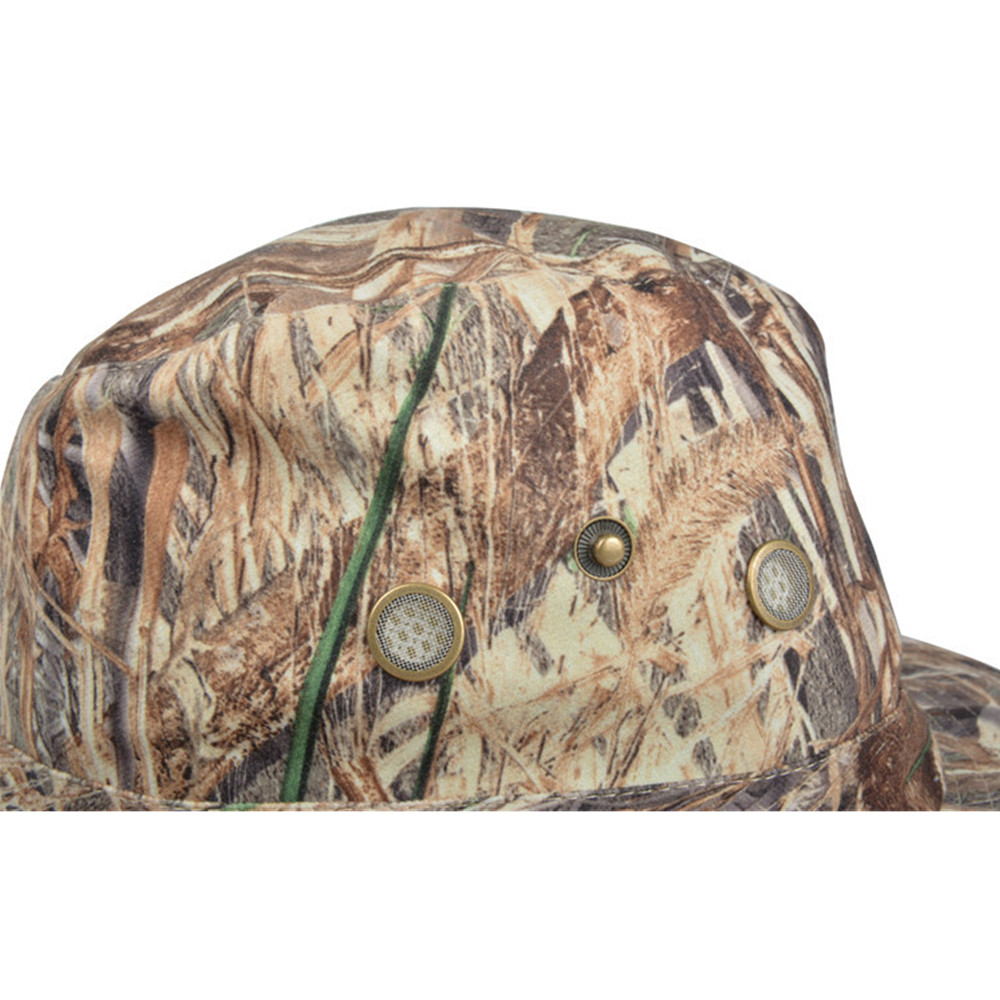 高品質日焼け止めツリー迷彩狩猟釣りボニーキャップアウトドアス - Hunting Outdoor Hats のレビューと価格