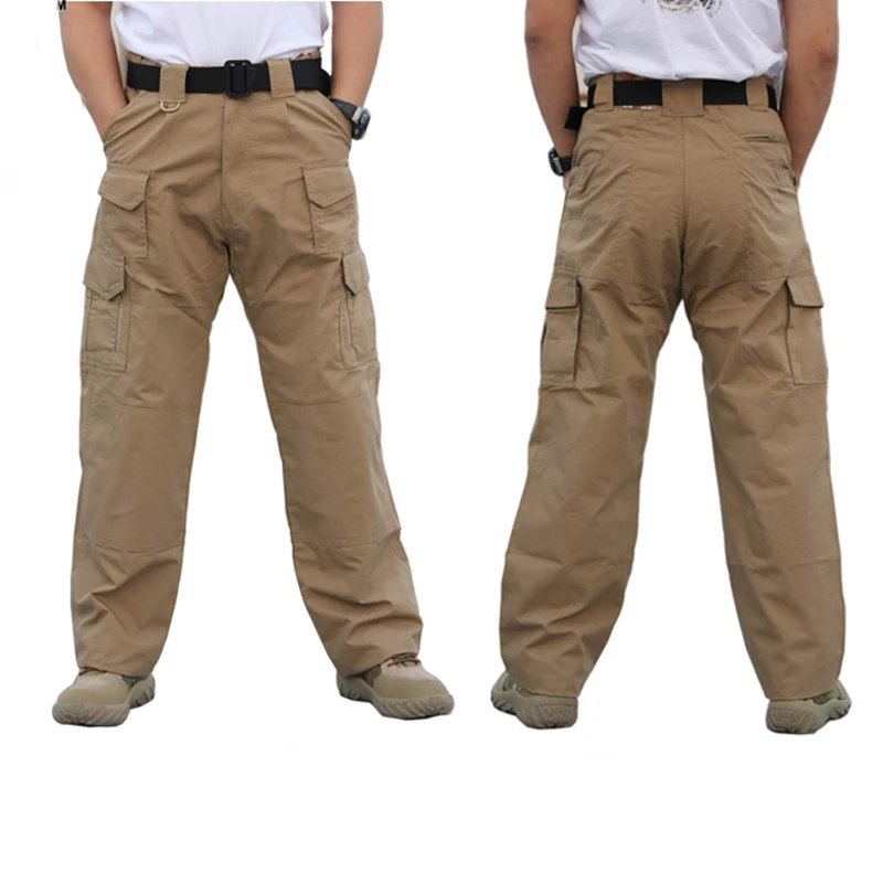 戦術的な戦士の摩耗戦術的なパンツ戦闘義務カーゴズボントレーニ - Outdoor Hunting Trousers のレビューと価格