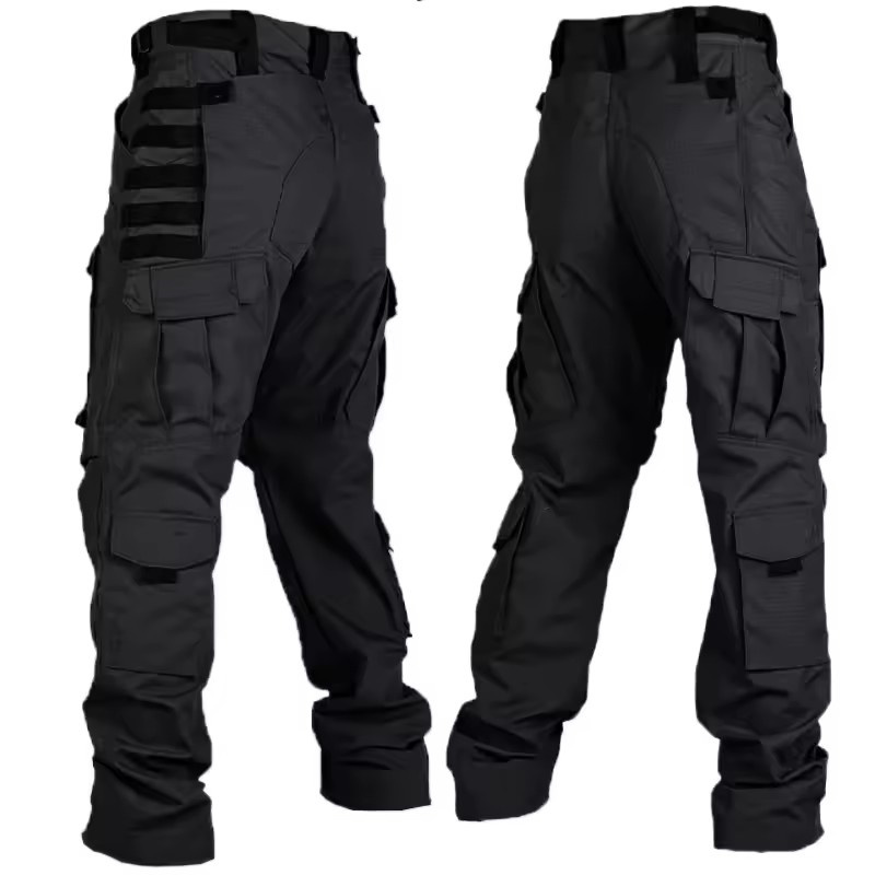 タクティカルパンツ男性屋外カーゴパンツマルチポケット防水作業 - Outdoor Hunting Trousers のレビューと価格