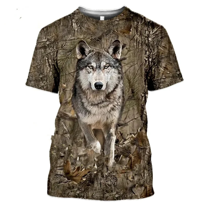 2026 迷彩狩猟動物イノシシ 3d Tシャツ夏カジュアルメ - Wildman Hunting & Outdoor Polokwane Photos のレビューと価格